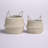 Seagrass Handmade Patterned Decorative and Functional Storage Basket with Handles