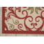 Tapis intérieur / extérieur rouge / vert / ivoire Gesa-908823793