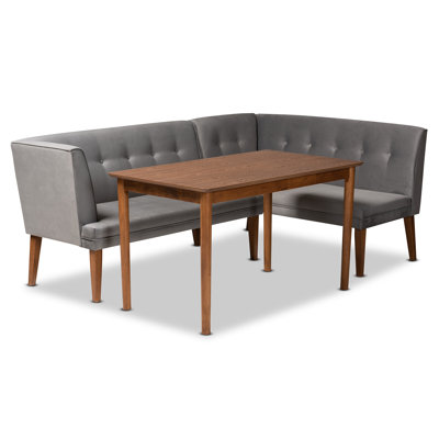 Ensemble de coin repas 3 pièces Frahm Mid-Century