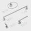 Ensemble de quincaillerie de salle de bain 4 pièces GlideRite Avalon Collection-98379499