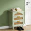 Table d'appoint en rotin