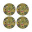 Sous-verres ronds en cuir Flora Fauna-119015155
