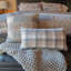 Coussin en coton matelassé Donna