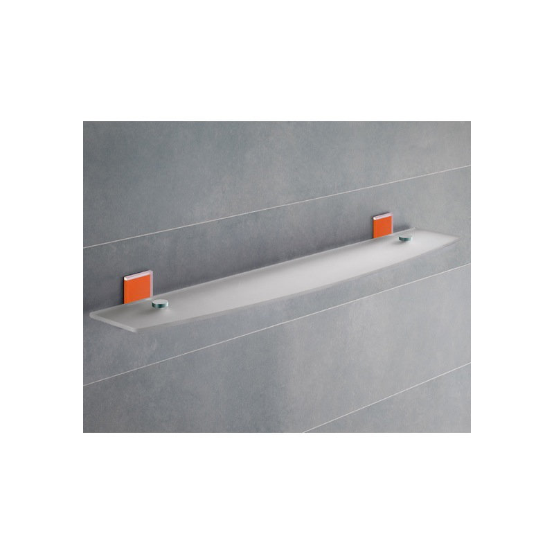 Tablette murale l 22,8" Dowsing, Orange