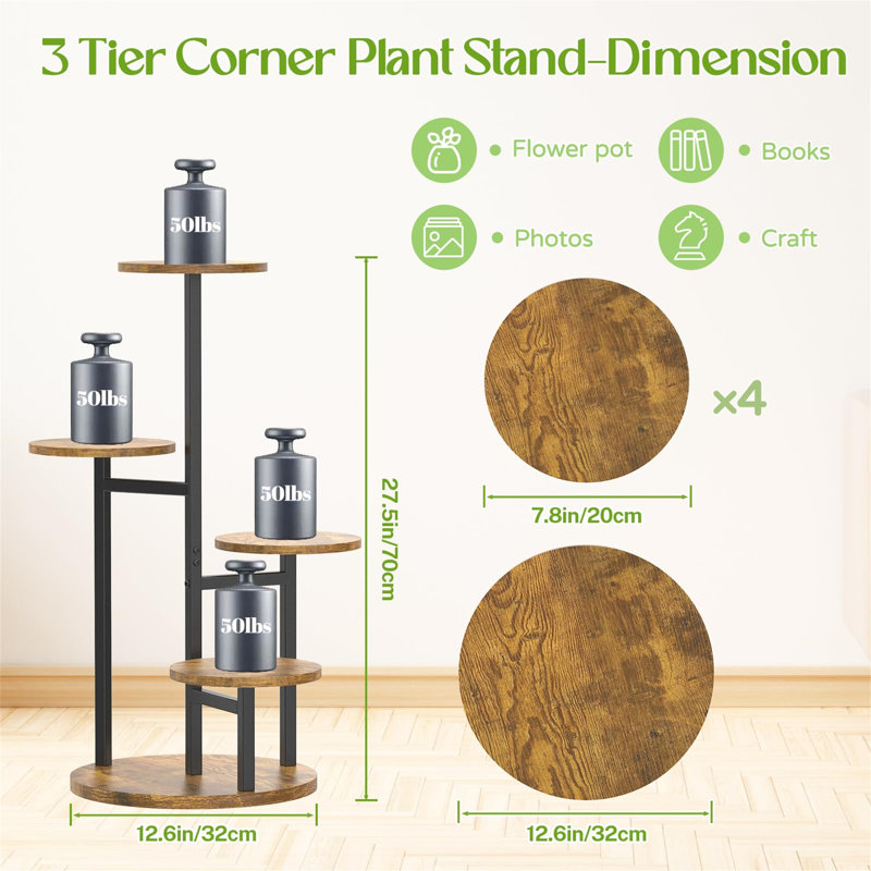 Plant Stand - Set of 7