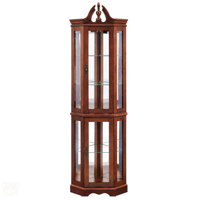 Vitrine de coin, Brun
