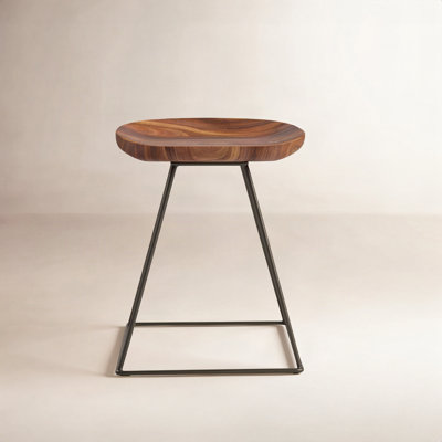 Monticello Solid Wood Accent Stool