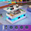 Table basse à plateau relevable de 39,4 po avec lumières DEL RVB APP, station de charge USB et CA, table de rangement réglable en hauteur ultrabrillante-643808566-643808561