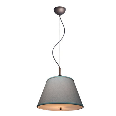 Dunbar 1 - Light Gray Bell Pendant