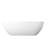 68.9 Inch Solid Surface Freestanding Bathtub, Matte Finish, Oval Shape, Soaking Bath, Contemporary Style, Ergonomic Design, For Bathroom Inch, Surface, White, High - Grade Texture, Easy Installation,