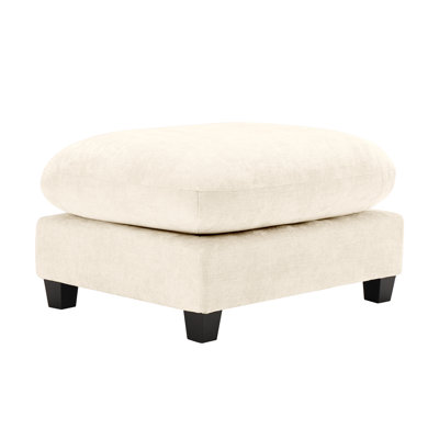 Repose-pieds beige