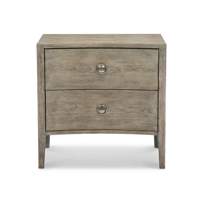 Albion 2 - Drawer Nightstand in Pewter