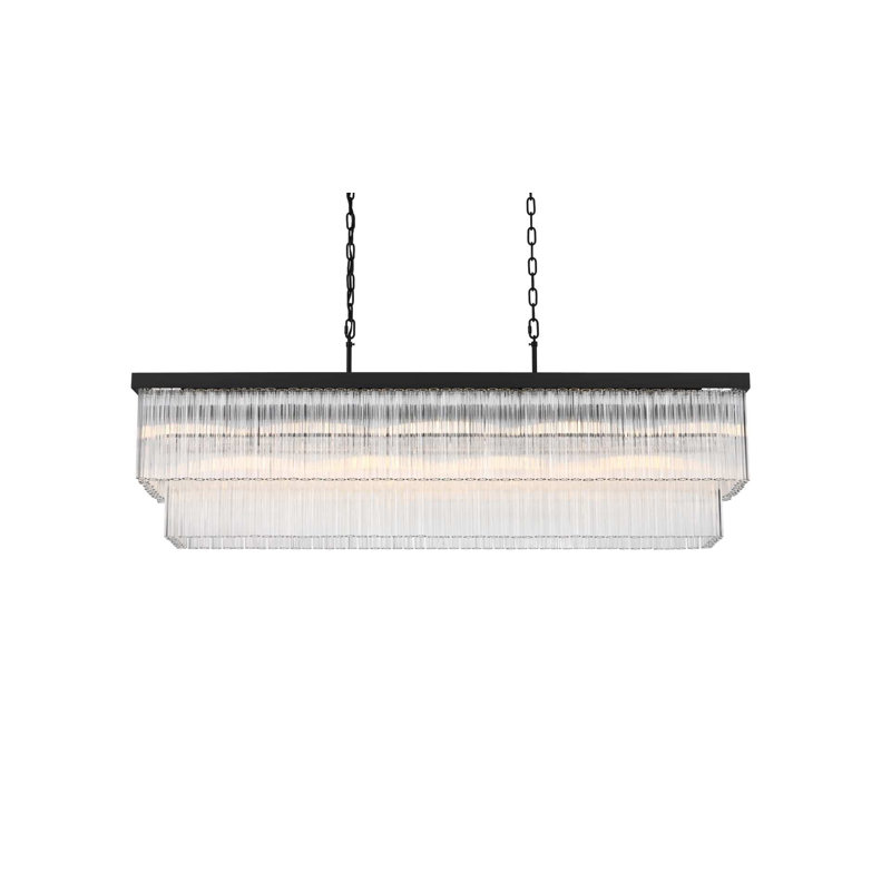Lustre noir Harlow, Noir
