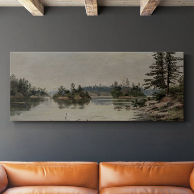 Série paysage - DLxxiv - Toile tendue avec châssis - Prêt à accrocher