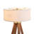 Quattro Solid Wood 31" Tripod Table Lamp-96191267