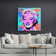 ATX Art Group LLC Pink Marilyn On Canvas by Stephen Chambers Print ...