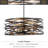 Brayden Studio Harnett Dark Bronze Finish Pendant Light-1099270090