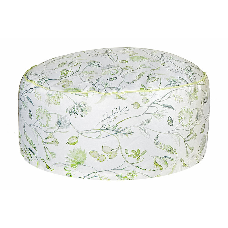 Ih Casadecor Upholstered Outdoor Ottoman