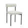Dahlia Upholstered Counter Stool with Metal Frame