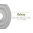 Endurathane Galway Ceiling Medallion, 15 3/4"OD x 3 1/4"ID x 1"P (Fits Canopies up to 3 1/4"), Hand-Painted Ultra Pure White Finish-27785612