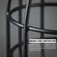 1 - Light Black Caged Pendant-328411777