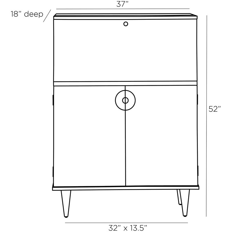 Manhattan Cocktail Cabinet