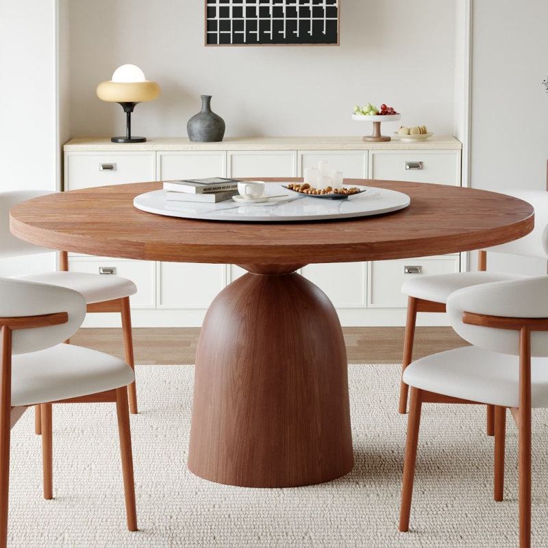Ensemble de table de salle à manger 5 pièces Amberly, H 29,5 po x L 53,15 po x l 53,15 po, 5 pièces: table, 4 chaises