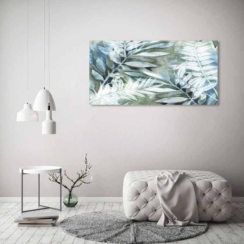 Leaves - Wrapped Canvas Print