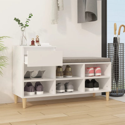 6 Pair Shoe Storage Cabinet
