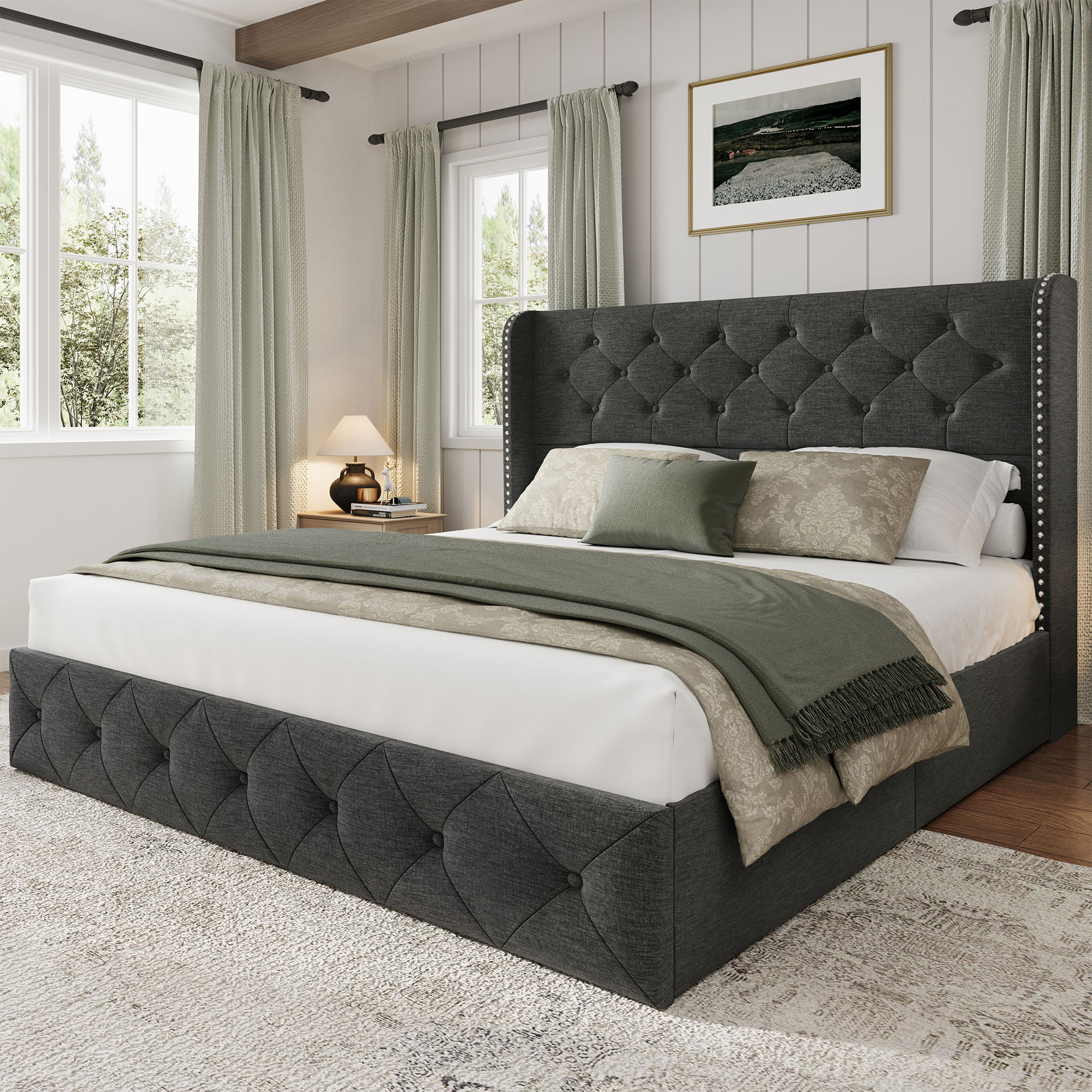 House of Hampton® Khoi Bed & Reviews | Wayfair