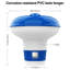 Wave Floating Chlorine Dispenser | Adjustable Hot Tub & Pool Chemical Float