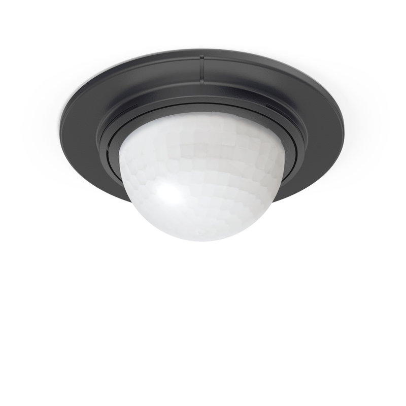 Motion Sensor IS 360-1 PIR Flush Ceiliung Mount 4m Reach 1000W, Black