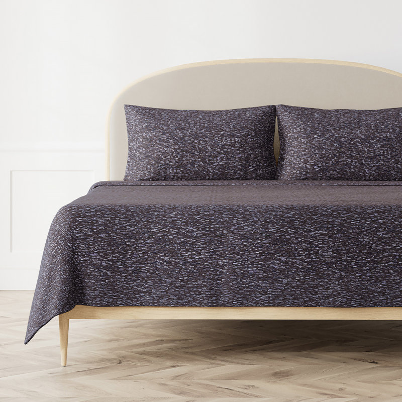 Asperitas Coverlet, King Coverlet, Gray