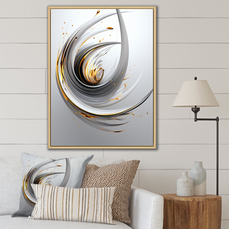 Art mural sur toile Wilderness of Ambition, H 32 po x l 24 po x P 1 po, Cadre naturel flottant