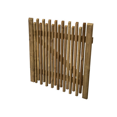 90cm H x 90cm W Wood Gate