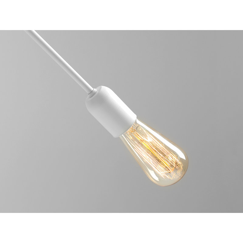 Allegra 2 - Light White Unique/Statement Pendant, White