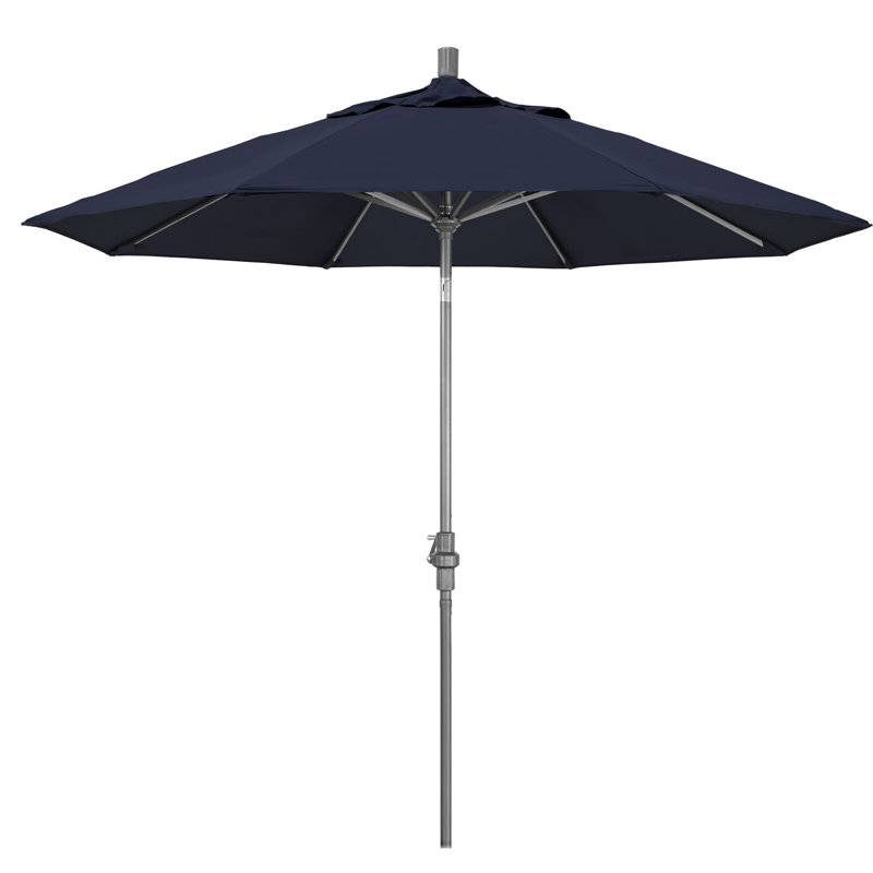 Parasol 9 'Market Sunbrella, Toile bleu marine Sunbrella®