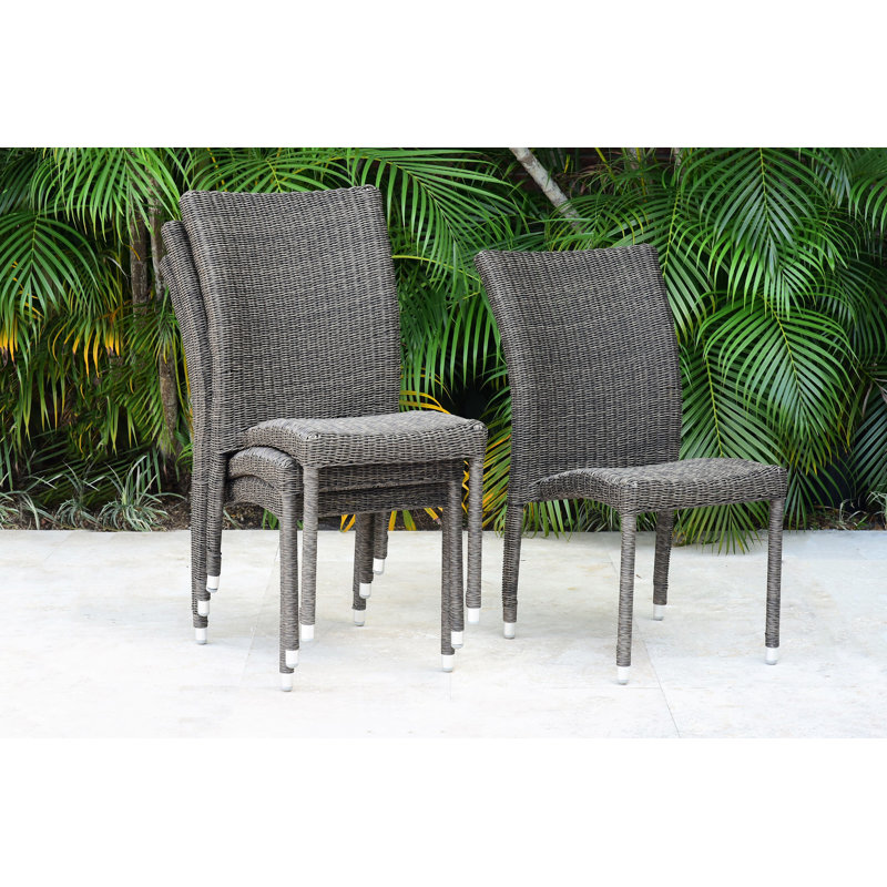 Anautica Round 6 - Person 59'' Teak Finish Outdoor Furniture Dining Set
