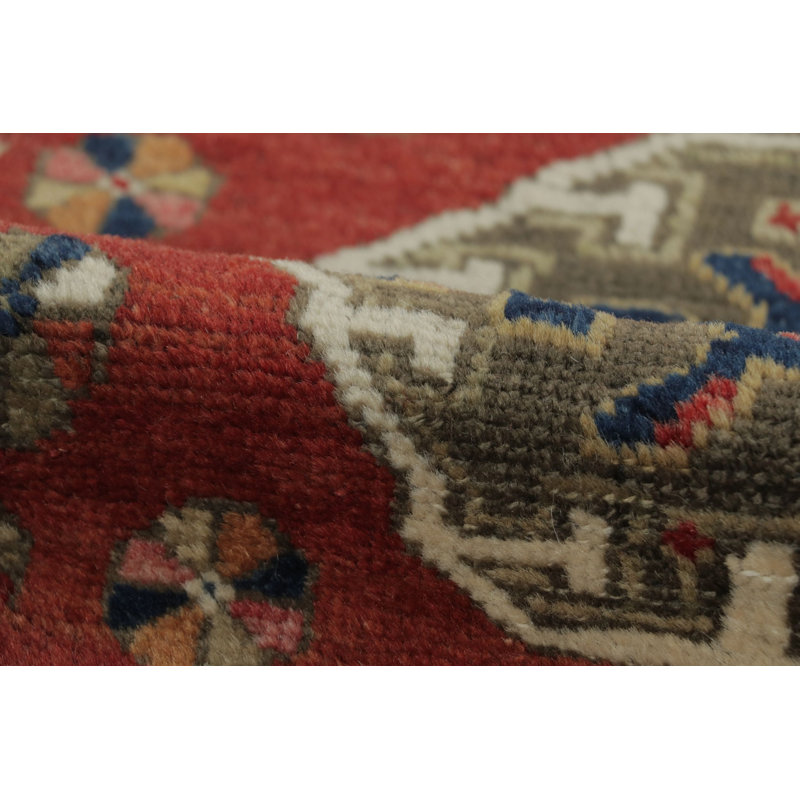 One-of-a-Kind 1'10"x3'6" Hand Knotted Area Rug