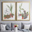 Purrfect Plants III - Ensemble de 2 reproductions de cadres photo sur toile-798433468-798433469