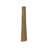 Metal Aluminum Vase with Sleek Modern Design and Textured Cylindrical Shape for Contemporary Decor - 35", Ribbed Gold-1088471649-1088471710