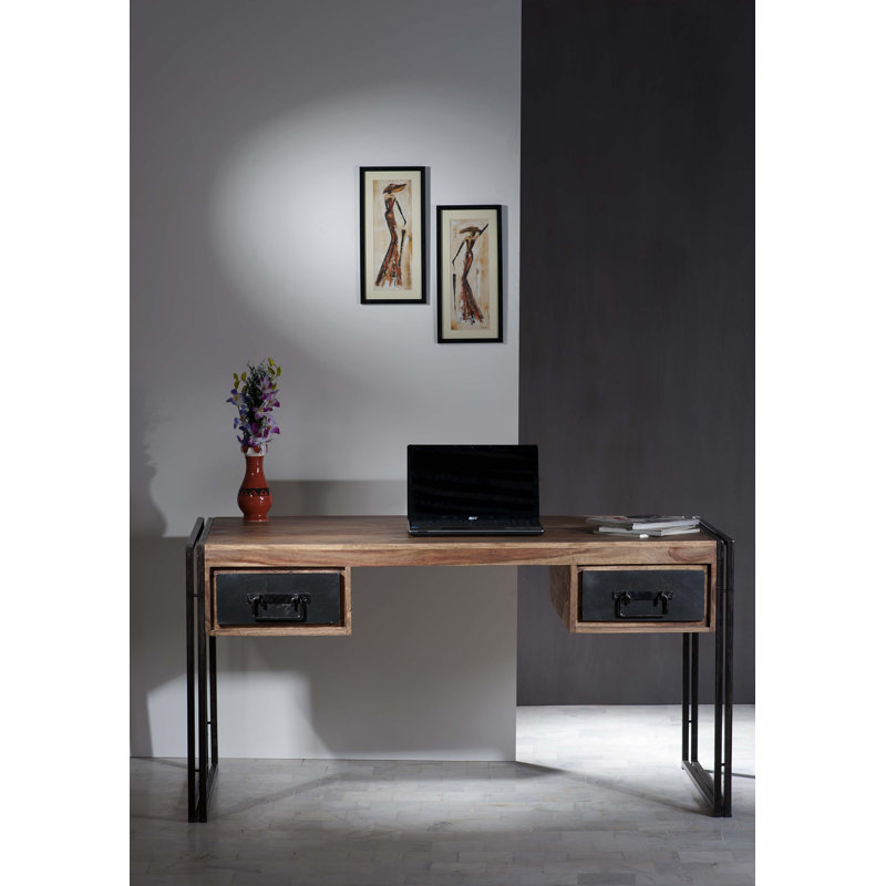 Solid Wood Top Writing Desk
