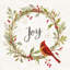 Cardinal de Noël II doré-97702571-97702574-87399668