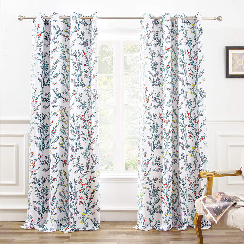 Adalet Blackout Curtain Pair, 52” W x 84" L