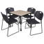 Ensemble de table de salle à manger et de chaises Kee Mobile-73413273-73413278