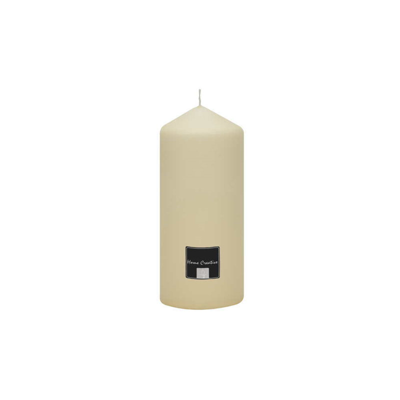 Unscented Pillar Candle