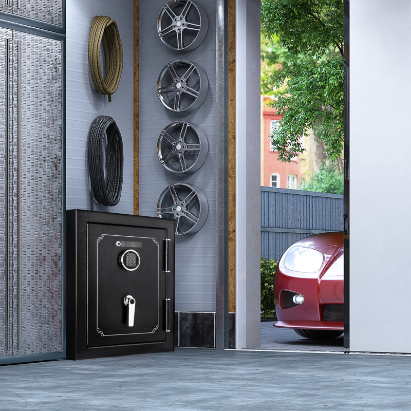 Safe Vault 3.51 Cubic Ft - Your Valuables From Fire Hazards Advanced Provide Maximum Security For Important Belongings