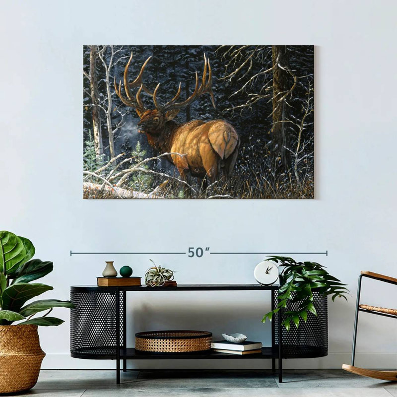 Brampt Legacy Bull, 30" H x 45" W