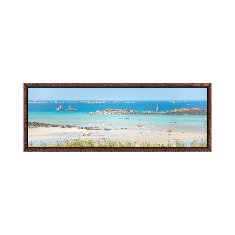 Porstall In Brittany by Philippe Manguin - Panoramic Print on Canvas, 40.64cm H x 121.92cm W x 3.81cm D