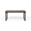 Table de salle à manger d'extérieur extensible en bois d'acacia